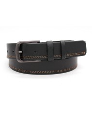 Formal men's leather belt