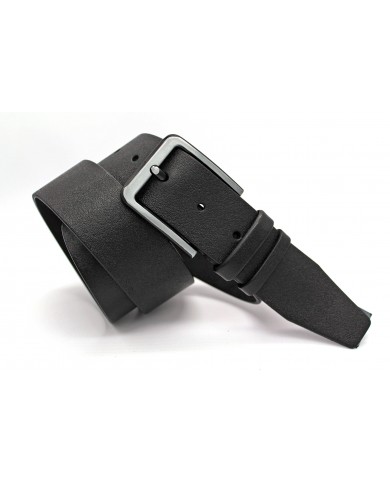Formal leather men's elegant belt