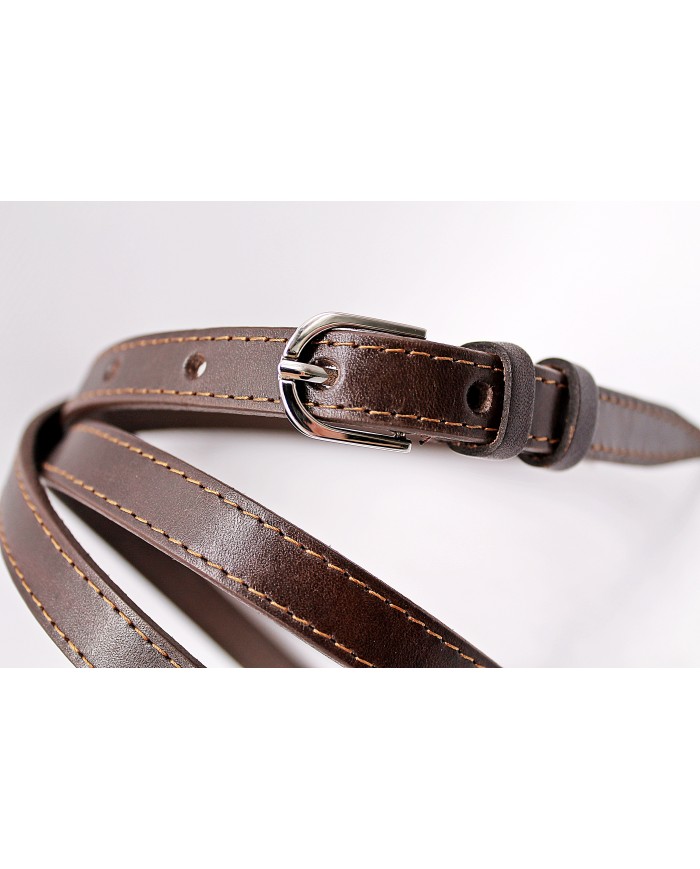 Classic women's leather belt