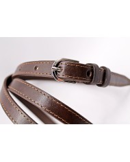 Classic women's leather belt