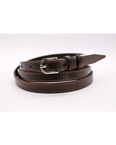 Classic women's leather belt