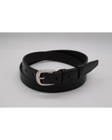 Women's leather belt made of genuine leather