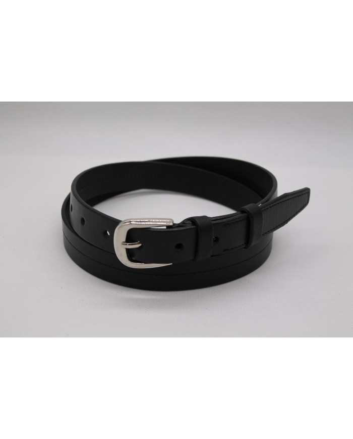 Women's leather belt made of genuine leather