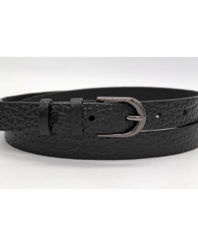 Women's leather belt