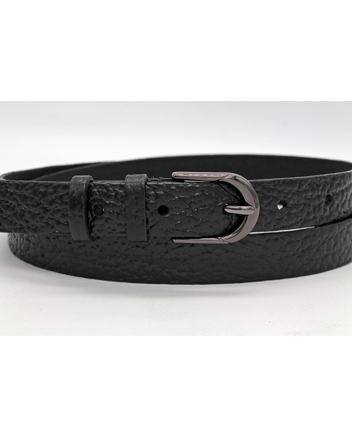 Women's leather belt