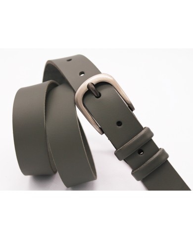 Women's belt made of all natural leather